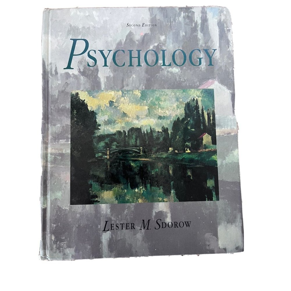 Psychology Second Edition by Lester M. Sdorow HC 1993 (Highlighted)